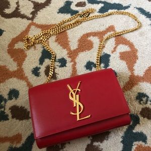 Authentic YSL kate purse small